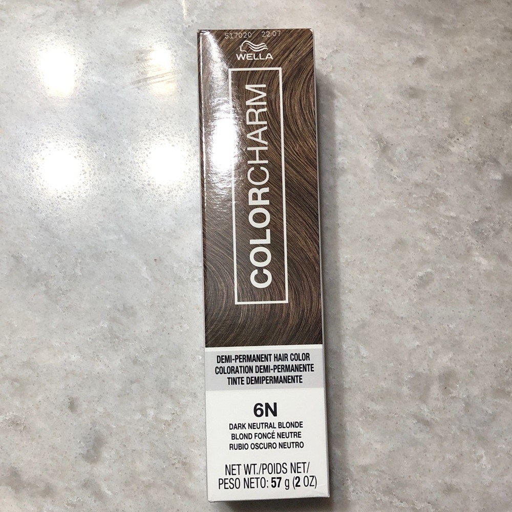 Wella Color Charm Demi-Permanent Hair Color - 6N Dark Neutral Blonde